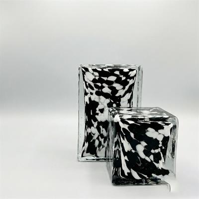 Dikdörtgen Desenli Vazo Seti