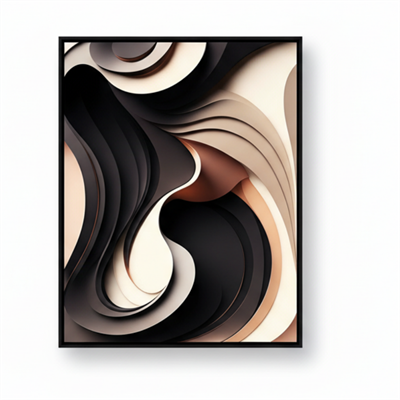 Decoart Soyut Tablo Nude Ton