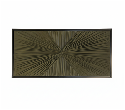 Haki Düğüm Detaylı Yatay Dekoratif Tablo 