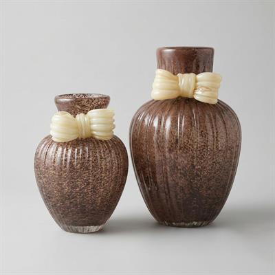 Fiyonklu Cam Vazo Seti