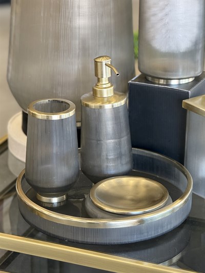 Füme Gold Banyo Seti