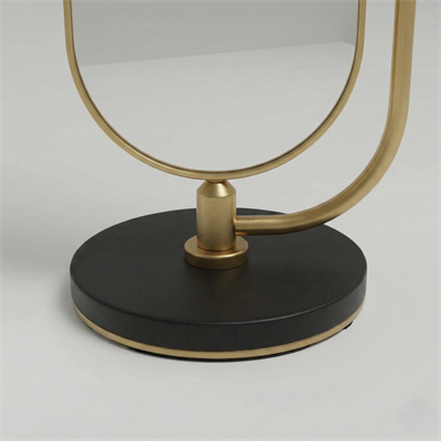 Gold Metal Çerçeveli  Boy  Aynası