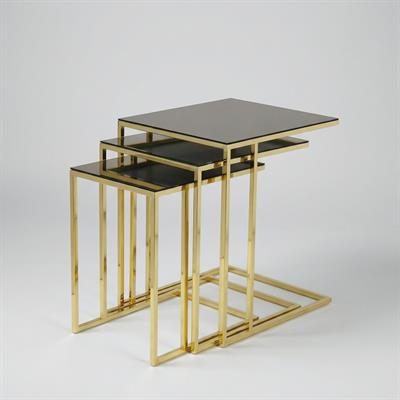 Jaune Zigon Sehpa Takımı