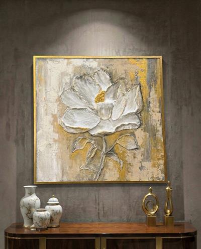 Kabartmalı Dokulu  Tablo