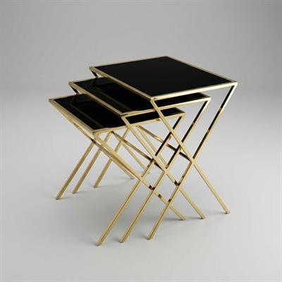 Luce Gold Zigon Sehpa Seti