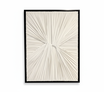 Beyaz Düğüm Detaylı Dekoratif Tablo 