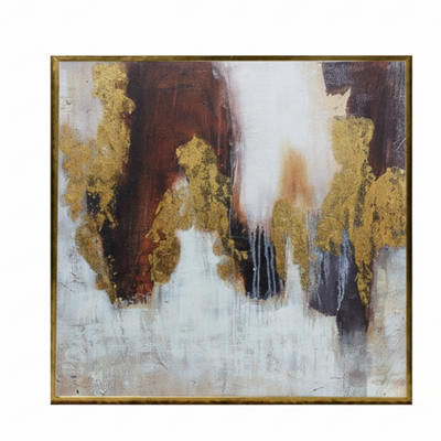 Soyut Lüks Dokulu Sanat Tablosu