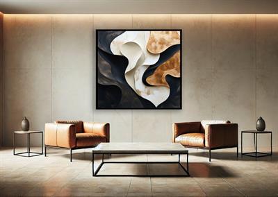 Tablo Modern Soyut Akış