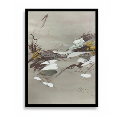 Modern Soyut Enerji Kanvas Tablo