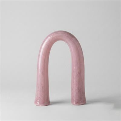 Pembe Kavisli Dekoratif Obje