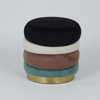 Quattro Yuvarlak Puf Seti