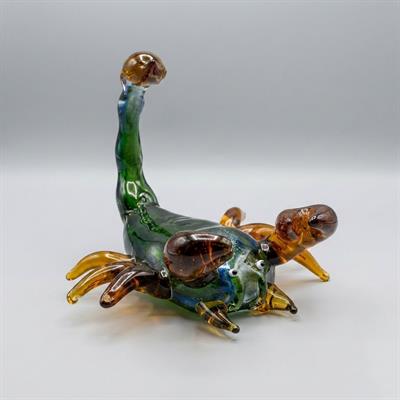 Renkli Cam Akrep Figür