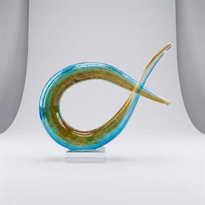 Sarmal Cam Dekoratif Obje