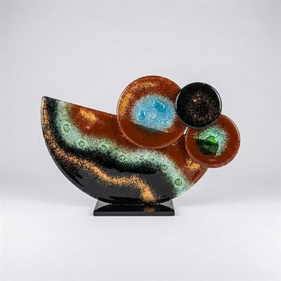 Soyut Cam Dekoratif Obje