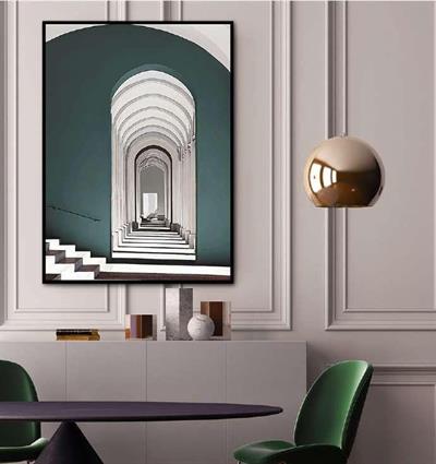 Soyut Mimari Perspektif Tablo