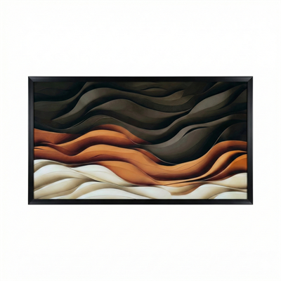 Üç Renkli Cam Baskı Tablo