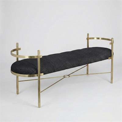 Verona Siyah Puf Bench