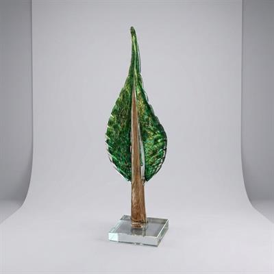 Yeşil Yaprak Dekoratif Obje