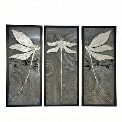 Yusufçuk 3lü Cam Baskı  Tablo 