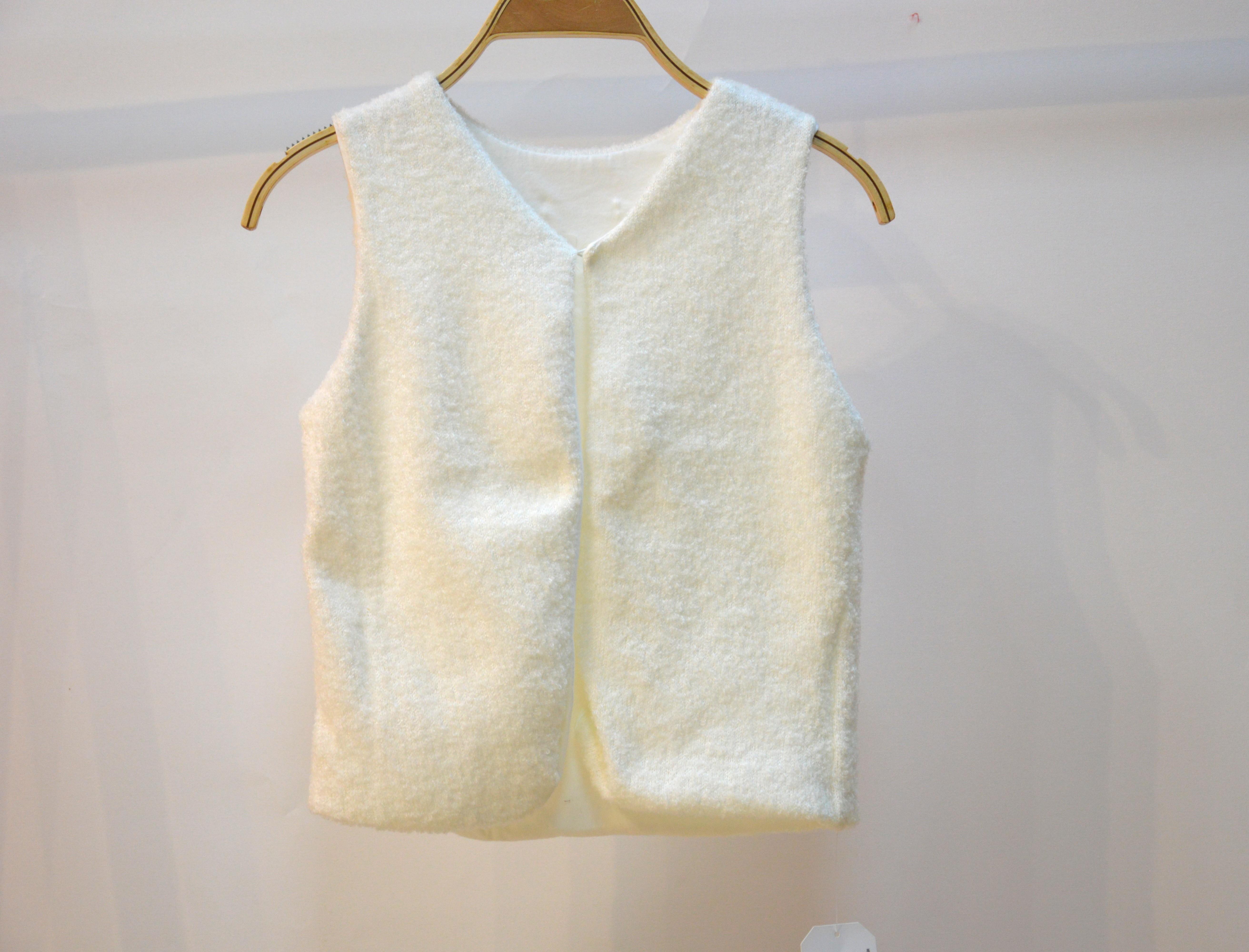 KIZ ÇOCUK ÖRGÜ YELEK KIZ ÇOCUK PELUŞ YELEK KIZ ÇOCUK BOLERO ASTARLI