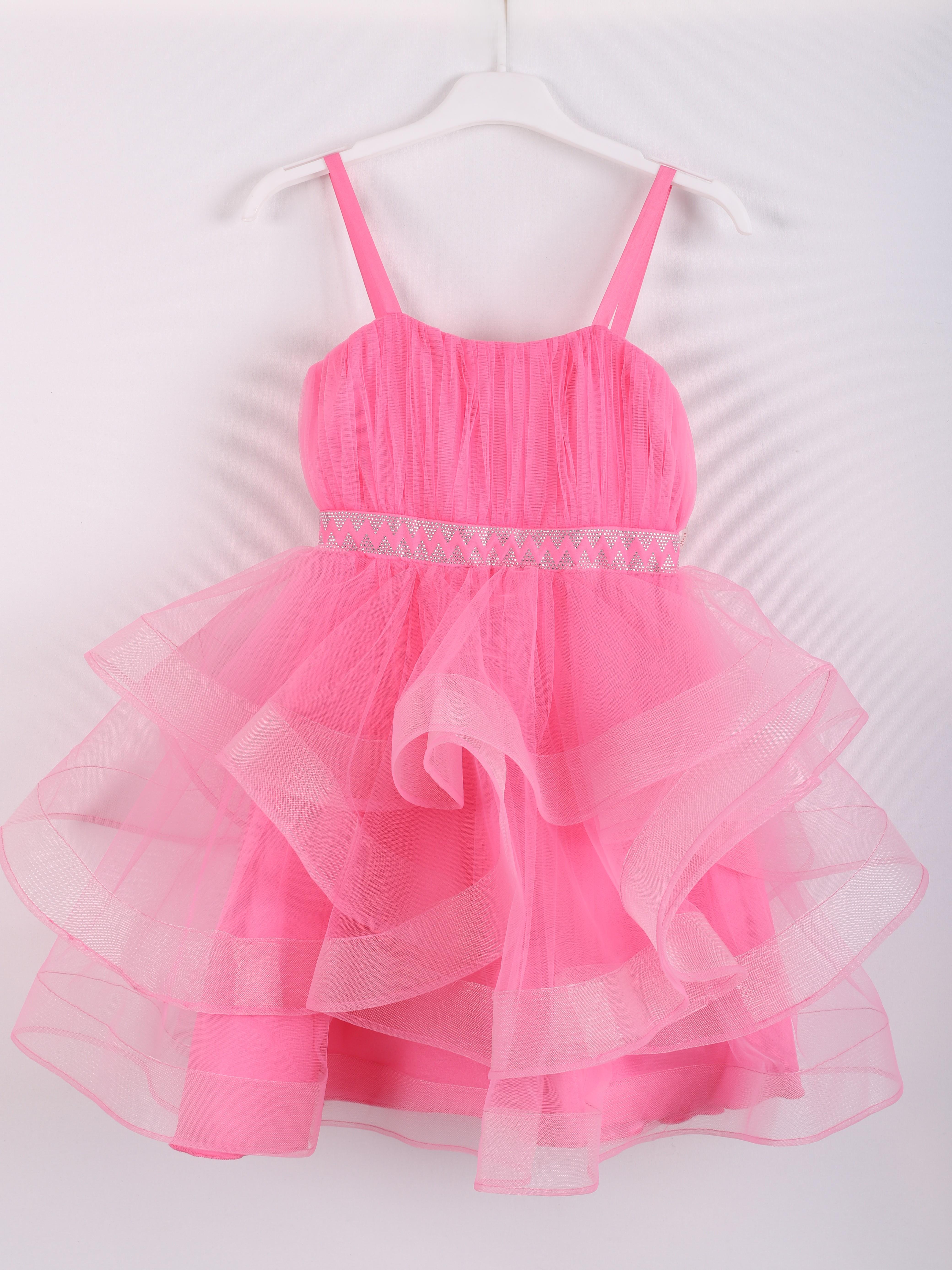 PEMBE ÖPÜCÜK YAKA MEZUNİYET ABİYESİ İP ASKILI