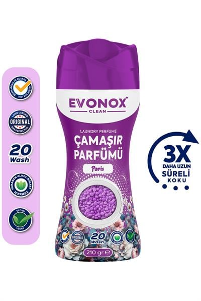 Granül Çamaşır Parfümü & Çamaşır Yumuşatıcı Paris 210 gr