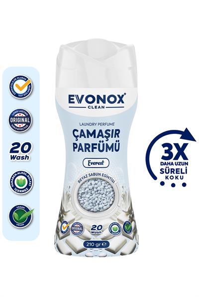 Granül Çamaşır Parfümü & Çamaşır Yumuşatıcı Everest Beyaz Sabun Esintisi 210 gr