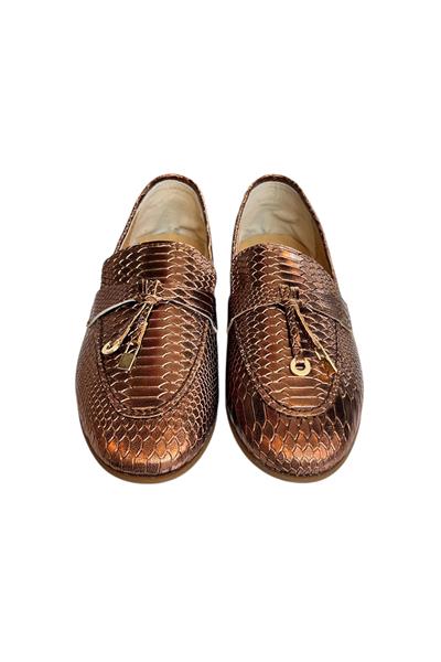Bakır  Hakiki  Deri Loafer