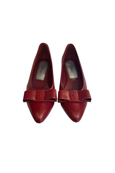 Bordo Hakiki Deri Ayakkabı