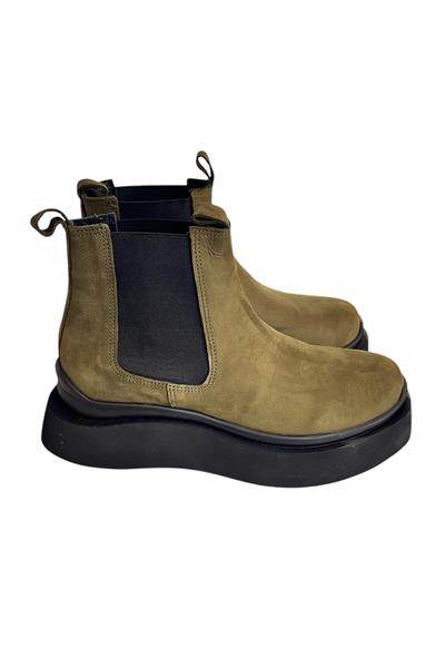 Haki Hakiki Nubuk Deri İçi Sıcak Astar Chelsea Bot