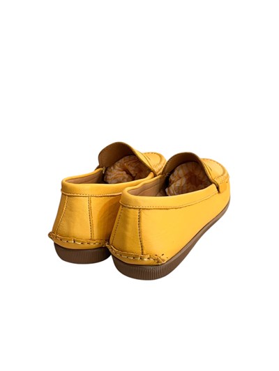 Hardal Hakiki Deri  Comfort Taban Loafer 