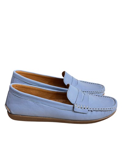 Mavi Hakiki Deri  Comfort Taban Loafer 