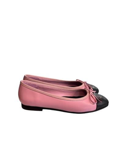 Pembe Hakiki Deri  Siyah Burun  Babet