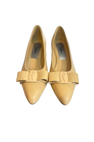 Sarı Hakiki Deri Ayakkabı