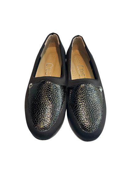 Siyah Hakiki Deri Comfort Taban Günlük Ayakkabı