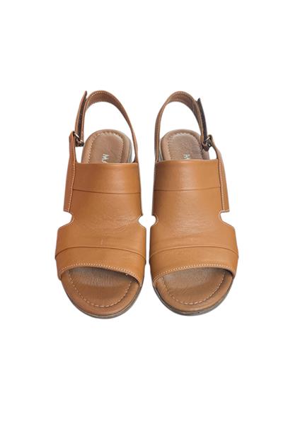 Taba Hakiki Deri Hafif Ve Comfort Taban Yazlık Topuklu Ayakkabı