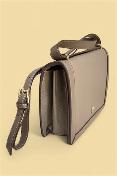 Vizon 2 Bölmeli Vegan Kadın Çapraz Çanta