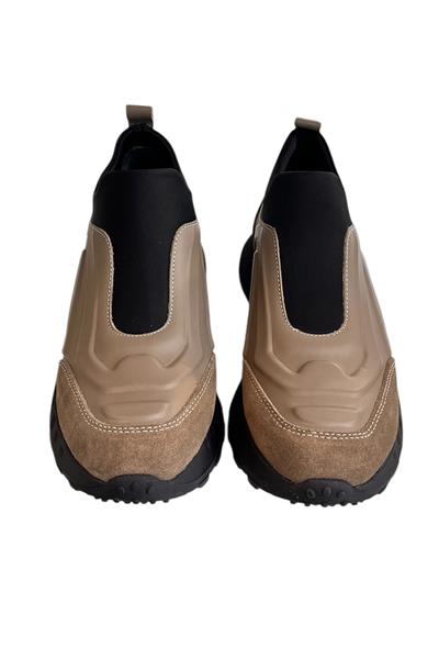 Vizon Hakiki Deri Comfort Taban Sneaker