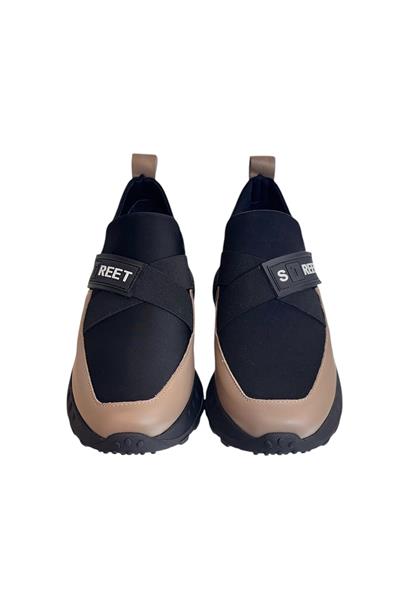 Vizon Hakiki Deri Comfort Taban Sneaker