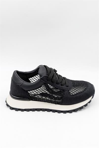 KristeBell Ultra Hafif Bağcıklı Taş Detaylı İthal Spor Ayakkabı K262 - 1027 Y