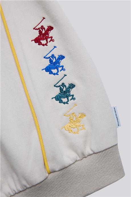 Beverly Hills Polo Club Erkek Çocuk Bej Eşofman ÜstüBeverly Hills Polo Club Erkek Çocuk Bej Eşofman Üstü