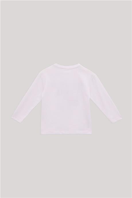 Beverly Hills Polo Club Erkek Çocuk Beyaz T-Shirt