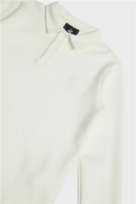 Beverly Hills Polo Club Erkek Çocuk Beyaz T-Shirt