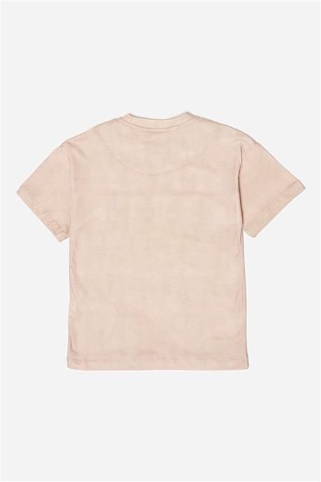 Beverly Hills Polo Club Erkek Çocuk Bej T-Shirt