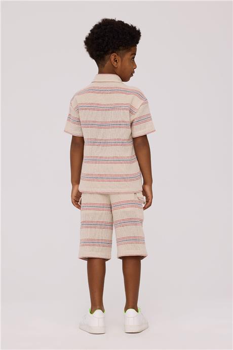 Beverly Hills Polo Club Boy Striped ShirtBeverly Hills Polo Club Boy Striped Shirt