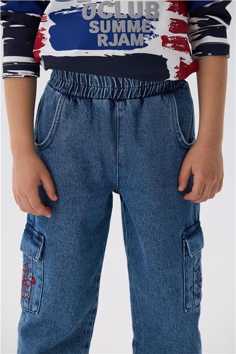 Beverly Hills Polo Club Erkek Çocuk Denim Pantolon