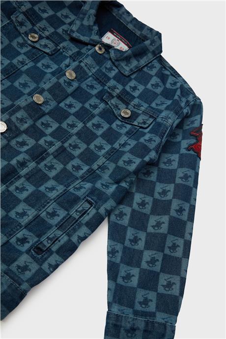 Beverly Hills Polo Club Erkek Çocuk Denim Ceket