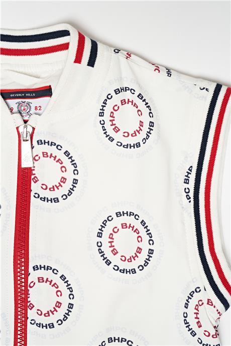 Beverly Hills Polo Club Erkek Çocuk Desenli Yelek