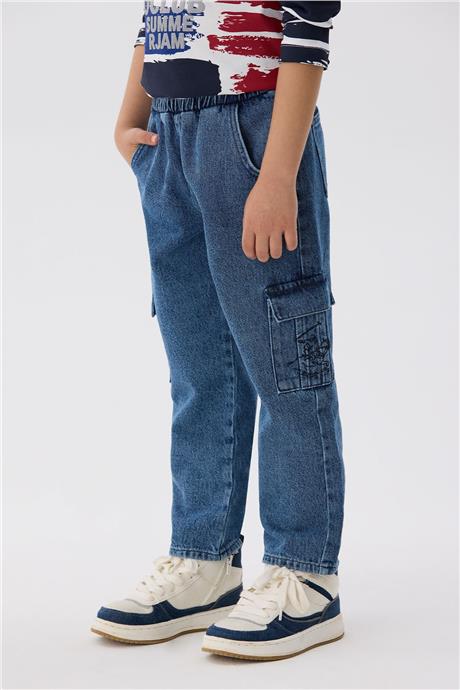Beverly Hills Polo Club Erkek Çocuk Denim Pantolon