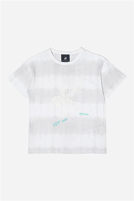 Beverly Hills Polo Club Erkek Çocuk Gri T-Shirt